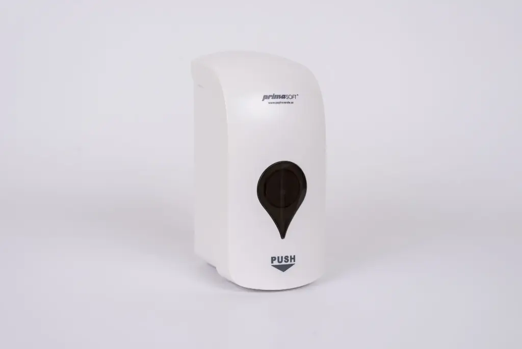 Schaumseifenspender, 500 ml, weiß manuell, nachfüllbar