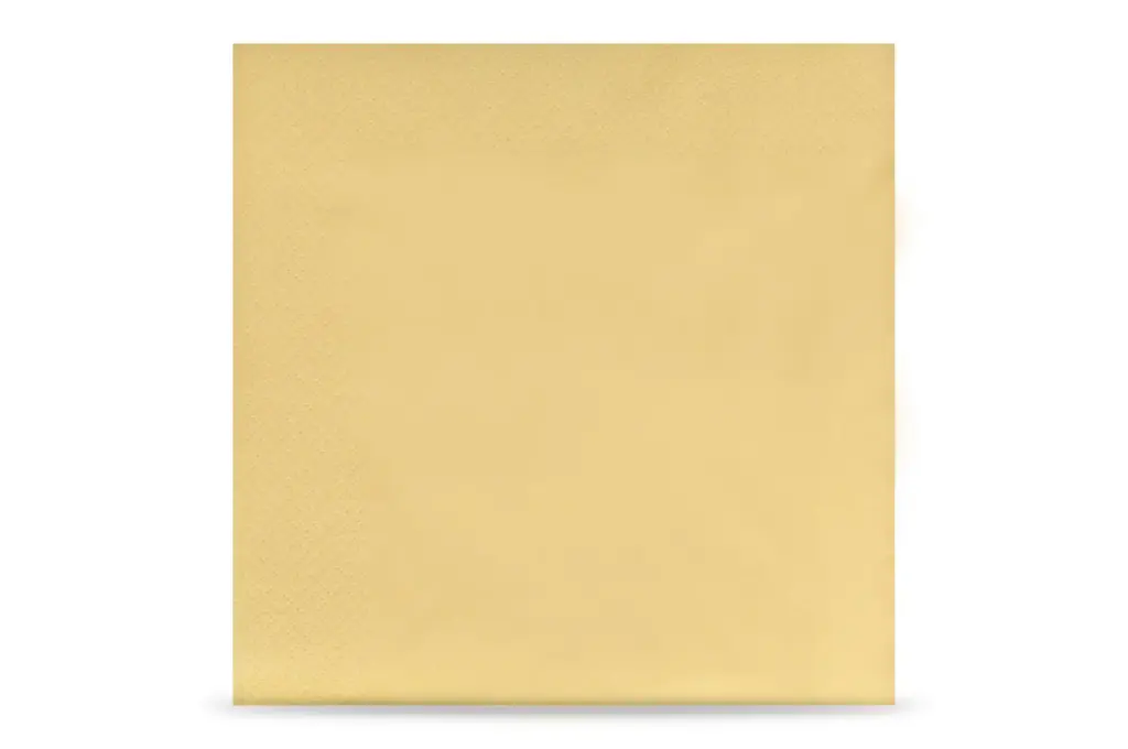 Serviette creme 3-lagig 40x40 cm 1/4-Falz 1000 Stück/Karton