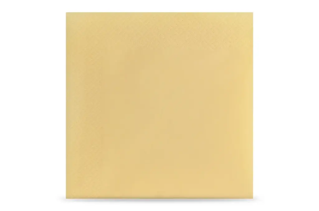  Servietten Creme 3-lagig 33x33 cm 1/4-Falz 4x250/ 1000 Stück/Karton