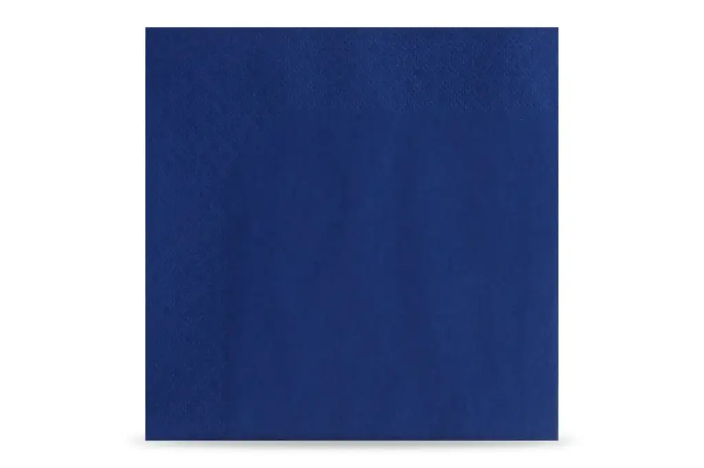 Funny Servietten Dunkelblau 3-lagig 33x33 cm 1/4-Falz 1000 Stück/Karton