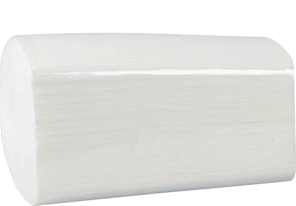  Gefaltete Tisch Servietten, 4500 Stück, 16 x 21 cm, 2-lagig, weiß