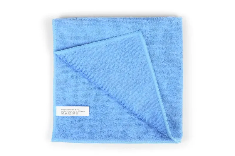  Mikrofasertücher blau, 40 x 40cm, 20 Stück/pack