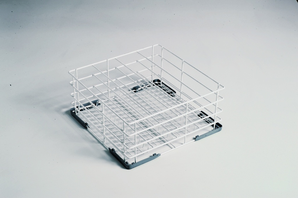  Gläserkorb Eckiger 40x40cm 3-teilig