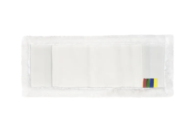 SemyTop Mikrofaser Wischmopp für Breite 40 cm, weiß, 