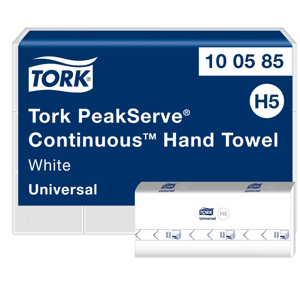 Tork PeakServe® Endlos™-Papierhandtücher Universal Weiß H5