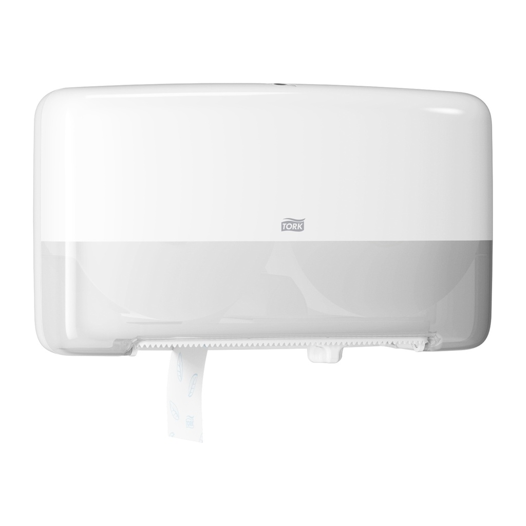 Tork Doppelrollenspender für Mini Jumbo Toilettenpapier Weiß (TASP Servicegebühr 10€)
