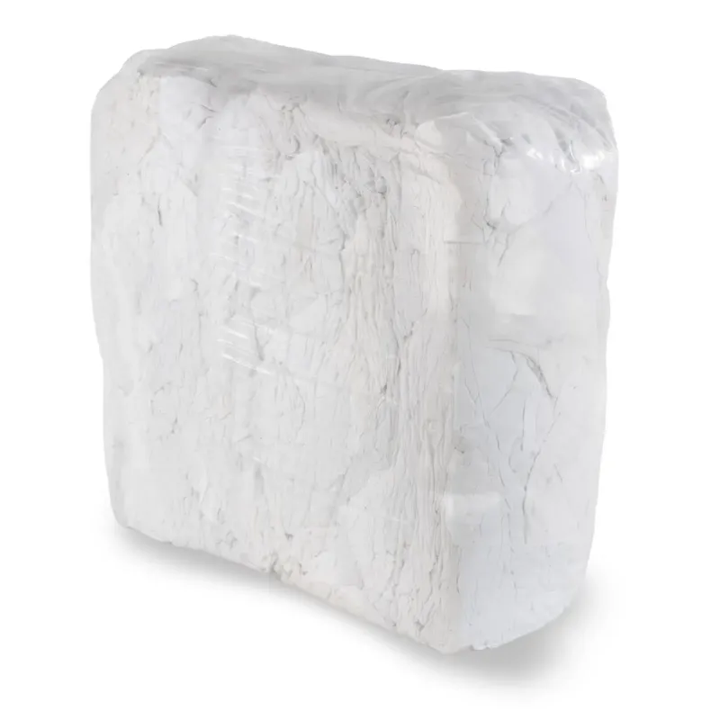 Trikot-Putzlappen, weiß I, 10 kg Ballen