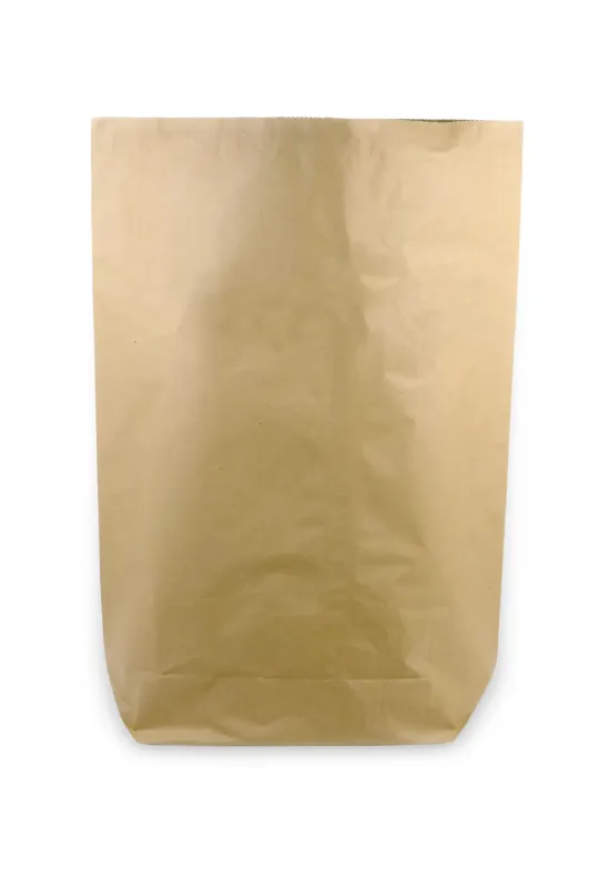  Papiermüllsäcke, braun, 2-lagig, 450x600+200mm, unbedruckt, 25 Stück