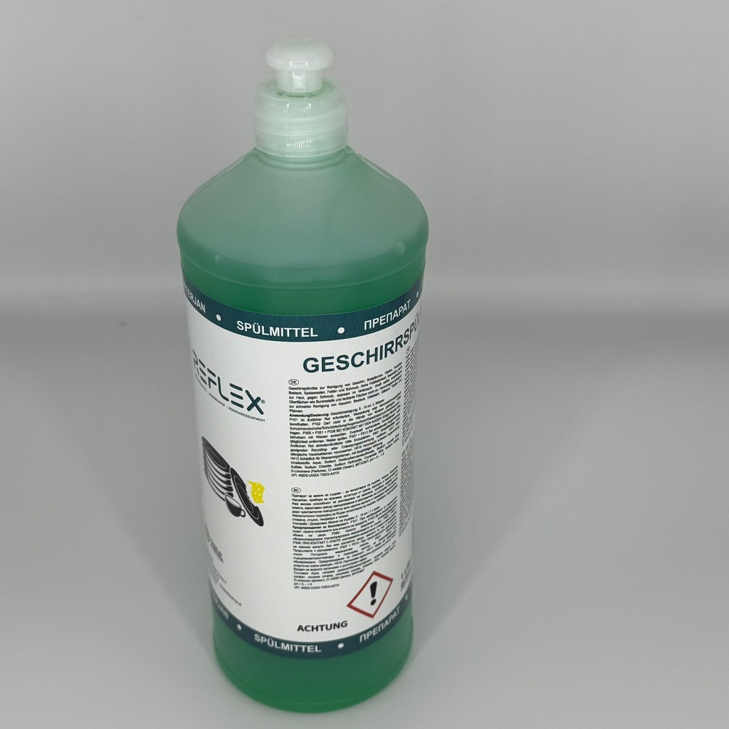 Geschirrreiniger Händisch Grün 1 Liter 12Stück/Karton
