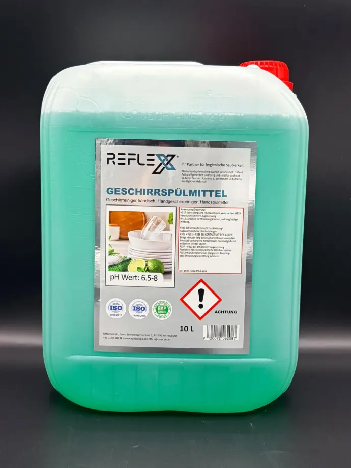  Händische Geschirrspülmittel Grün 10 Liter