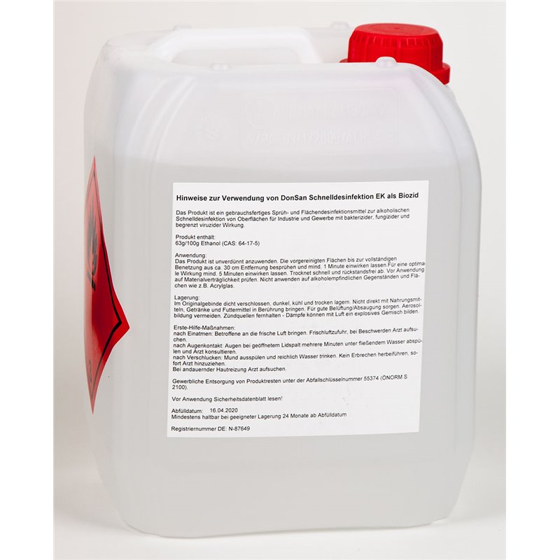 DonSan Desinfektionsmittel 5 Liter