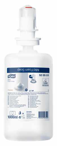 [UNEX11734] Tork Premium Schaumseife mild S4 6x1 Stück/Karton