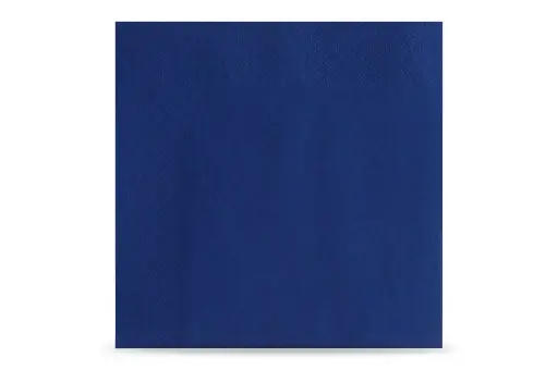 [Ag182] Funny Servietten Dunkelblau 3-lagig 33x33 cm 1/4-Falz 1000 Stück/Karton