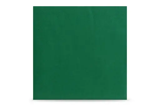 [Ag126] Funny Tafelserviette Grün 3-lagig 40x40 cm 1/4-Falz 1000 Stück/Karton