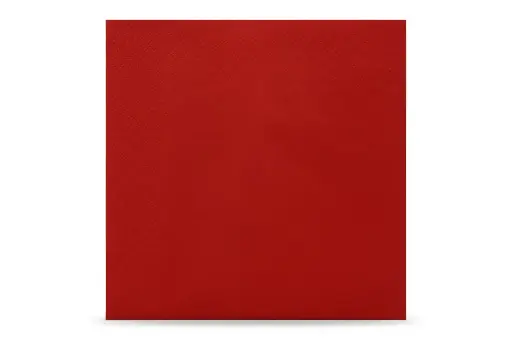 [ag181]  Servietten Rot 3-lagig 33x33 cm 1/4-Falz 4x250 /1000 Stück/Karton