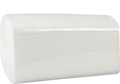 [060321]  Gefaltete Tisch Servietten, 4500 Stück, 16 x 21 cm, 2-lagig, weiß