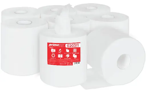 [G0308] MIDI Allzweckrolle 2 lagig, 100lfm, 6 Rolle im pack