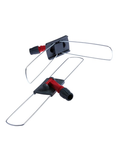 [HF80] Mopp-Halter für Feuchtwischmopps 80 cm, klappbar