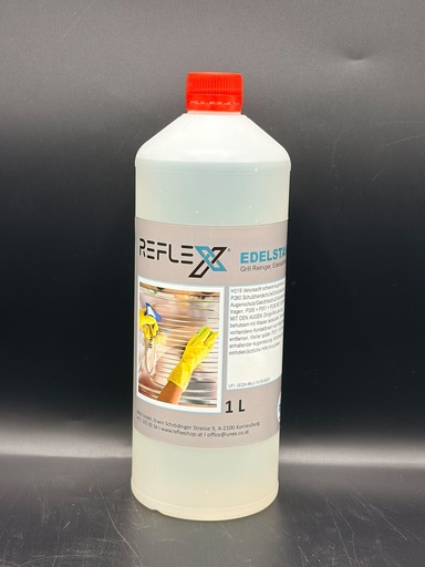 [UNEX0211] Edelstahlpflege 1 Liter 12 Stück/Karton