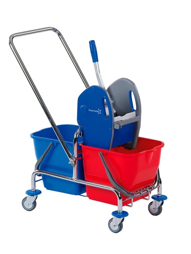 [DOFA 20 D] Doppelfahrwagen mit Deichsel 17 l SOLID