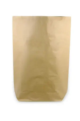 [AG-792]  Papiermüllsäcke, braun, 2-lagig, 450x600+200mm, unbedruckt, 25 Stück