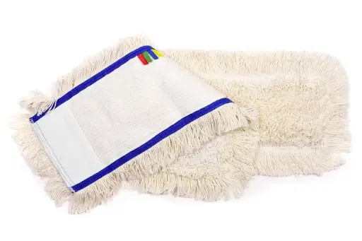 [ST1320] Baumwoll-Wischmopp für Breite 40 cm, weiß, 50 Stück