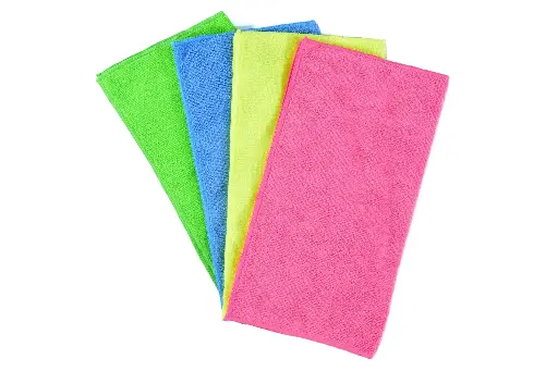 [ST-982 ST982] SemyTop Mikrofasertücher 4-farbig zu je 3 Stück vorsortiert, EXTRA, 32x32cm, 25 x 12 Stück