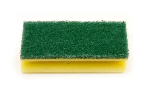 [AG-647] Griffschwamm, gelb/grün, 15 x 6,8 x 4,5 cm, 10 Stück